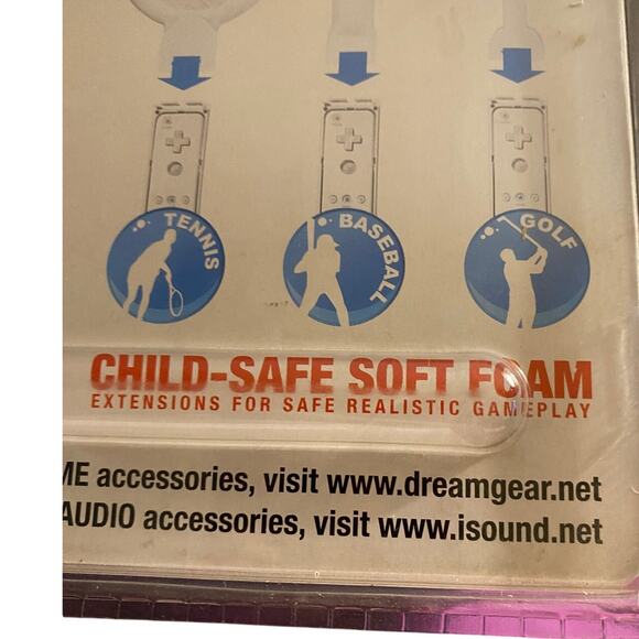 Child Safe Wii Accessories Foam 7 soft accessories - Picture 4 of 7